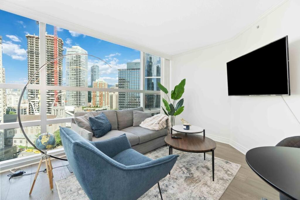 2Br Condo With Breathtaking View In Downtown! Free Parking - 6 Sleep Vancouver Exterior foto
